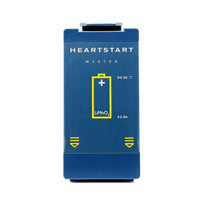 Philips HeartStart long lasting rechargeable batteries