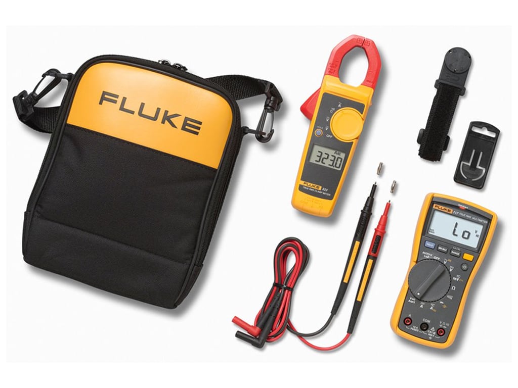 Fluke 117/323 - Electrician’s Combo Kit with 117 Multimeter and 323 Clamp Meter