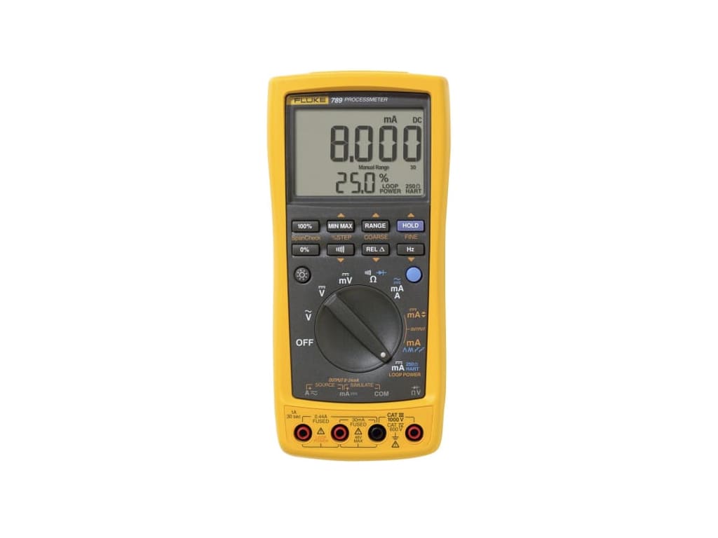 Fluke 789 Process Meter with 250 Ohm HART Resistor