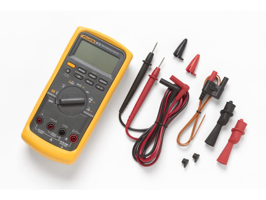 Fluke 87-5 Kit 1 - Fluke 87-5 Digital Multimeter (87-V) and 9040 Phase Rotation Indicator Meter