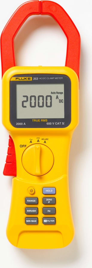 Fluke 353 True-RMS 2000 A Clamp Meter (350 Series)