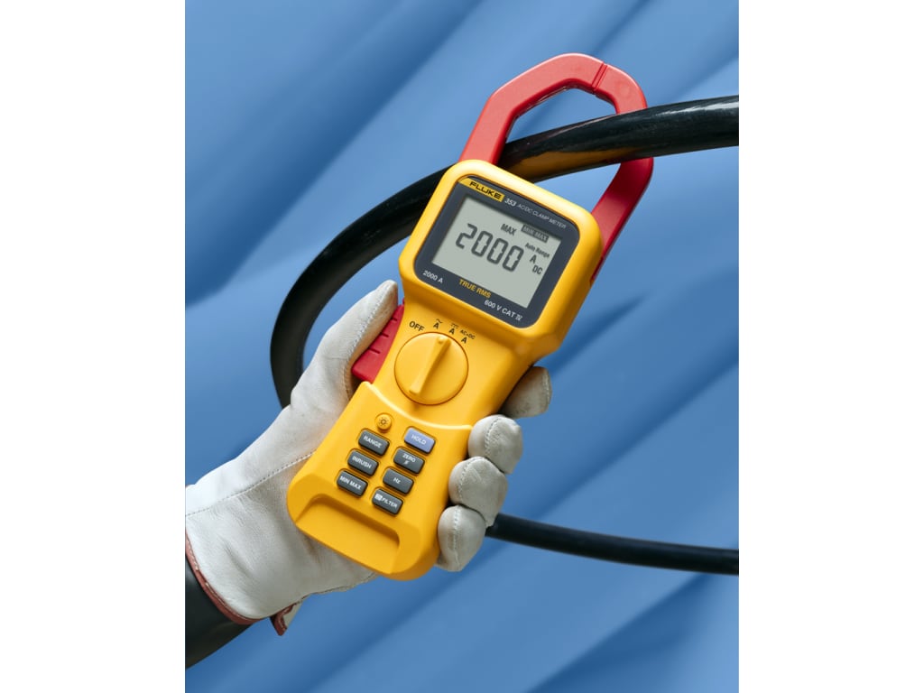 Fluke 353 True-RMS 2000 A Clamp Meter (350 Series)