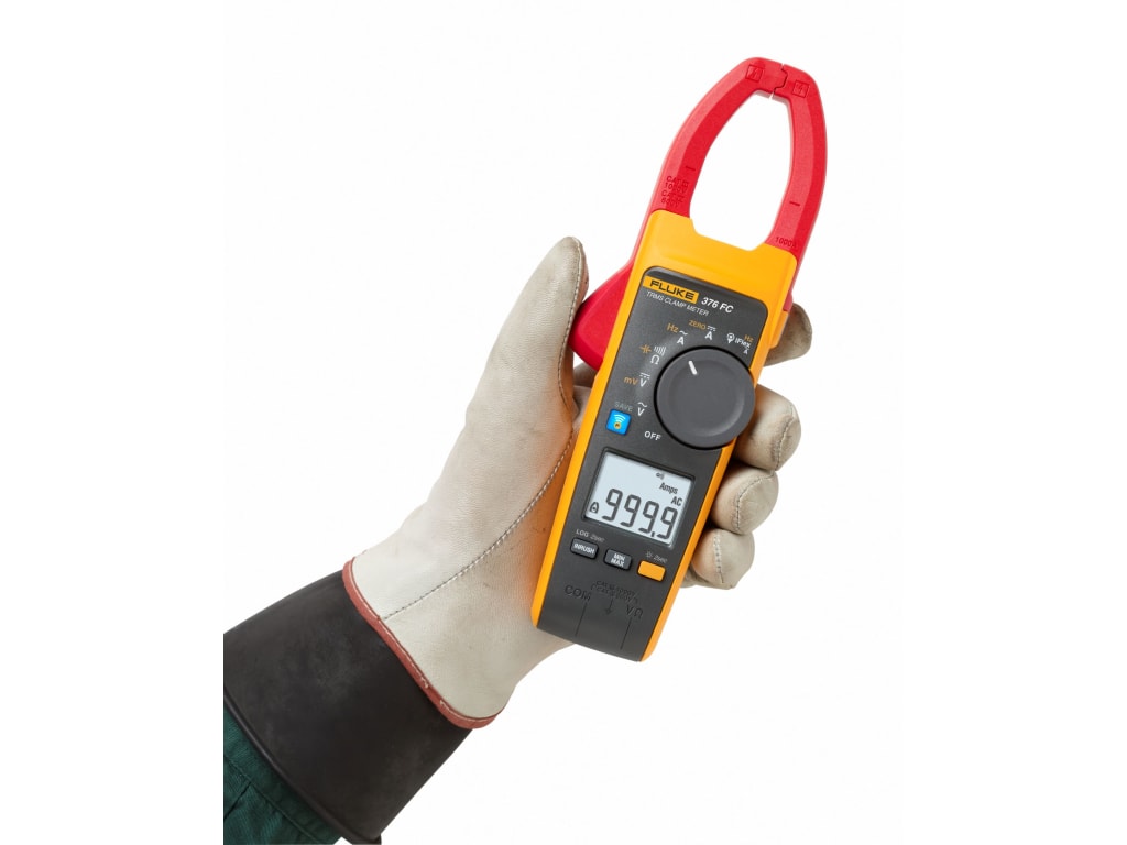Fluke 376 FC - True-RMS Clamp Meter with 18 Inch iFlex