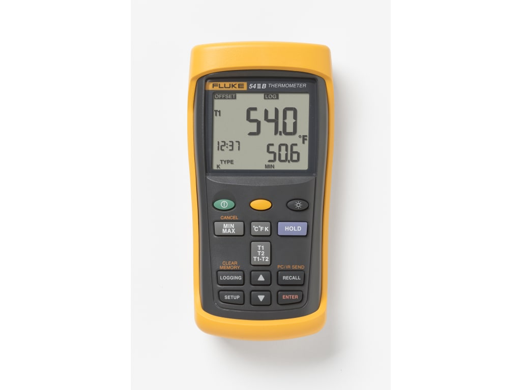 Fluke 54-2 B 60HZ - Dual Input Digital Thermometer with Data Logging