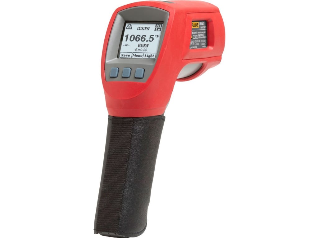 Fluke 568 EX/ETL IR Thermometers - IR Temperature Max: 1472 F, IR Temperature Min: -40 F, Field View Ratio (Spot Ratio): 50:1