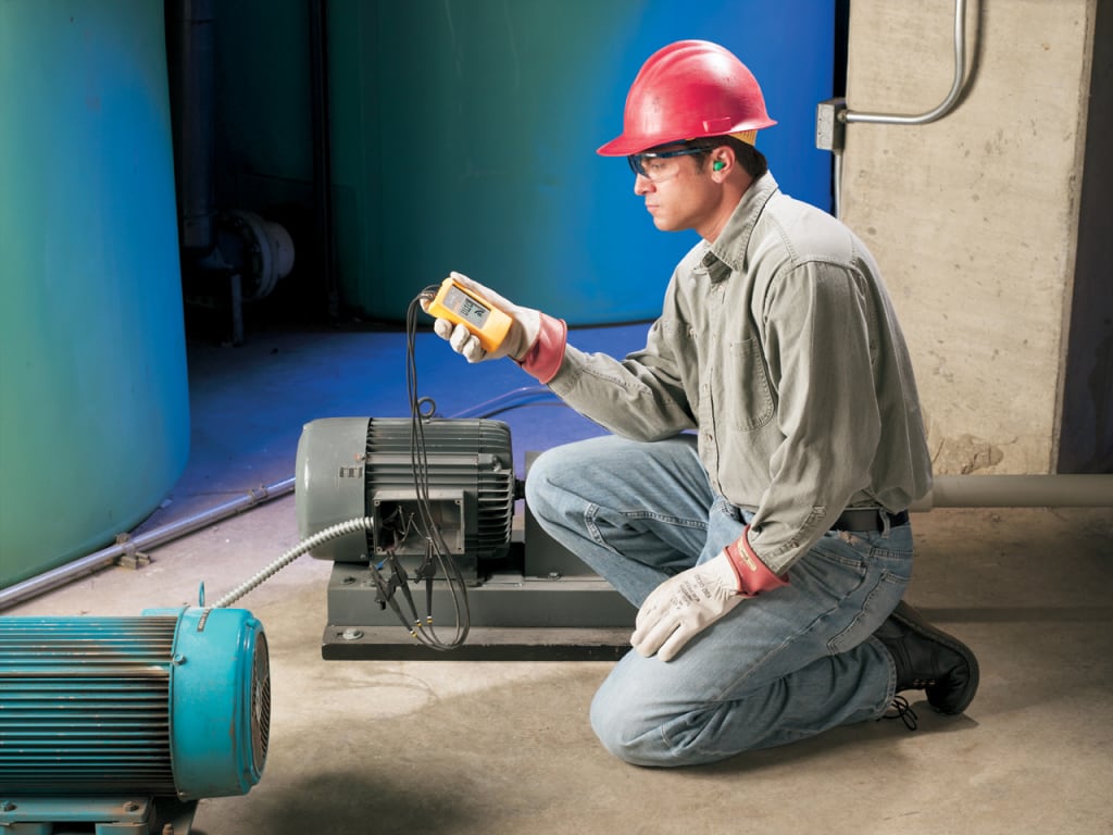 Fluke 9040 Phase Rotation Indicator Meter