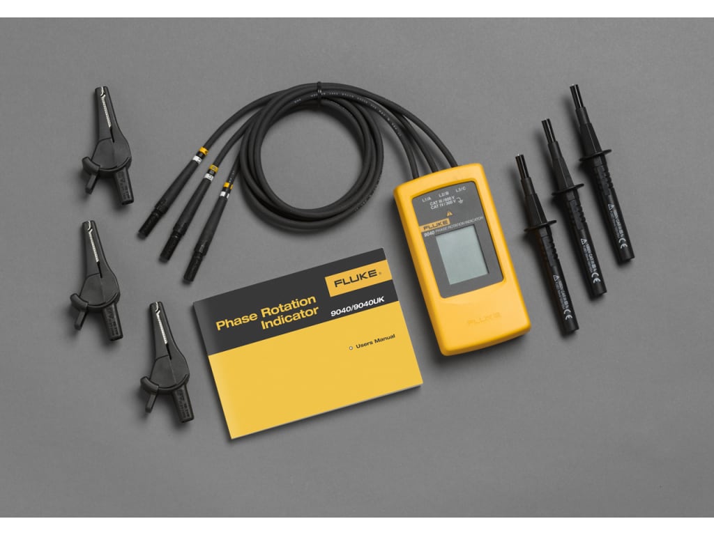 Fluke 9040 Phase Rotation Indicator Meter