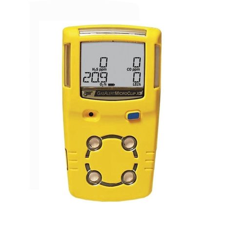 BW Gas Alert MicroClip XL Portable Multi Gas Detector MCXL-XWHM-Y-NA